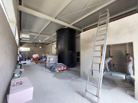 7_notranjost, pripravljena za ontažo naprav za ultrafiltracijo